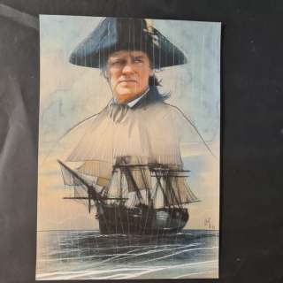 Le Henanff, Fabrice - 2 Original colour drawing - Capitaine Bligh - 2024 | Catawiki