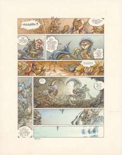 Thierry Ségur - Planche originale n°48 - Le sang des rois - Légendes des Contrées oubliées