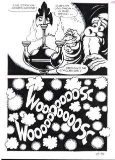 Magnus - 1 Original page - La Compagnia della Forca #17 - "I Due Genii Siamesi" - 1978 | Catawiki