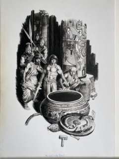 Schultz, Mark - CONAN - THE GOD IN THE BOWL Illustration | ComicConnect (Buy It Now)