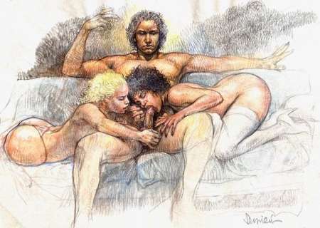 Serpieri, Paolo Eleuteri - 1 Original colour drawing - Druuna | Catawiki