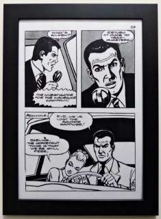 Enzo Facciolo & Glauco Coretti - 1 Production originale d’acétate - Diabolik Eva Kant Ginko - A fatal deception - 1986 | Catawiki