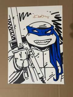 Eastman, Kevin - 1 Original colour drawing - Teenage mutant Ninja Turtles - 2018 | Catawiki