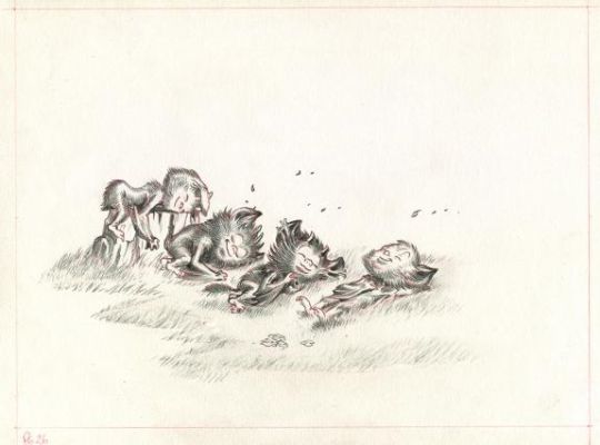 Stan Manoukian | Illustration originale - Monstre a peur des monstres - Monstre | Daniel Maghen