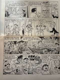 Greg - - Planche originale - Un héritage au Brésil - (années 1960) - 1 Signed comic | Catawiki
