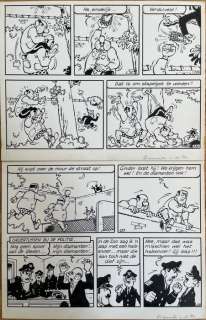 Nys, Jef - 1 Original page - Jommeke - album 47 Diamanten in de Zoo - 1971 | Catawiki