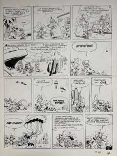 Macherot, Raymond - 1 Original page - Chlorophylle - Chloro Joue Et Gagne Final Page - 1962 | Catawiki