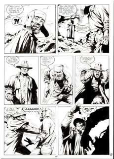 Dotti, Maurizio - 5 Original page - Dampyr #6 - "La costa degli scheletri" - 2000 | Catawiki