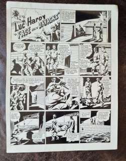 Mellies - 16 Original page - Luc Hardy - Face aux Dayack - 1957 | Catawiki