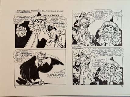 Magnus & Romanini - 1 Original page - La Compagnia della Forca: Il Rapimento di Annalisa | Catawiki