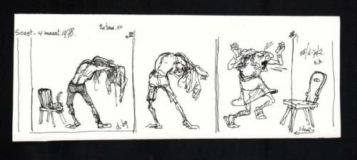 Dulieu, Jean - 1 Original preliminary page - Paulus de Boskabouter - Het Driemanschap - 1978 | Catawiki