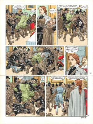 André Juillard | Planche originale n°18 - Quinze ans après - Les 7 Vies de l’Épervier | Daniel Maghen