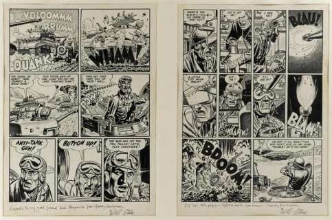 WILL ELDER (AND POSSIBLY JOHN SEVERIN). Combat. [COMICS / CARTOONS / WAR / TWO-FISTED TALES] | Swann Galleries