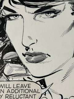 Colvin, Neville - 1 Original page - Modesty Blaise - The Evil Double Agent. - 1986 | Catawiki
