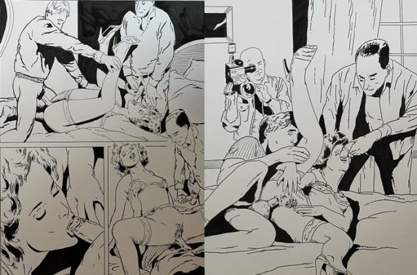 Bernasconi - 9 GRANDES pages originales - Marilyn Monroe | Catawiki