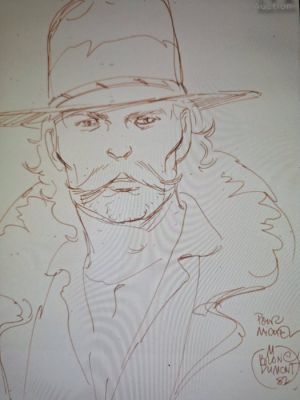 Michel Blanc-Dumont ° 1948 - 1 Original drawing - Jonathan Cartland - 1982 | Catawiki