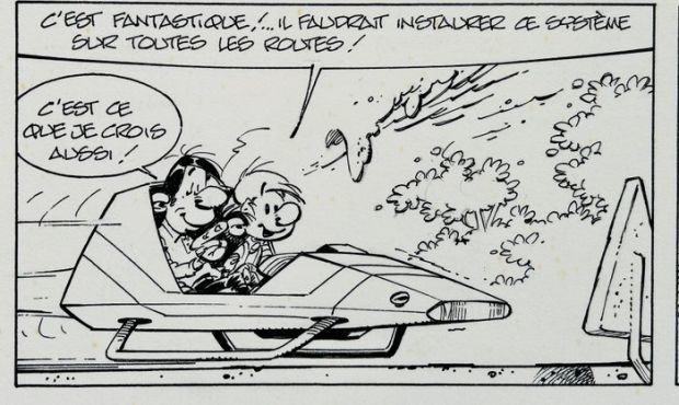 Seron, Pierre - 1 Original page - Les Petits Hommes T33 page 1 - 20 mille lieues sous les Terres - 1994 | Catawiki