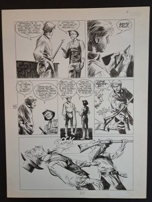 Berardi; Trevisan - 1 Original page - Ken Parker #27 "C’era una volta" - 1980 | Catawiki