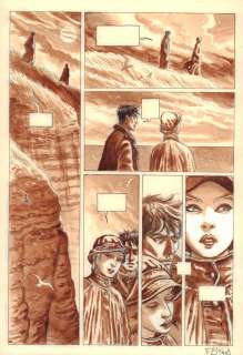 BIHEL Frédéric - Planche originale 40 de MALIENDA tome 3 Aïfé
