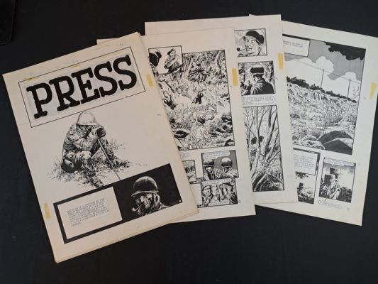 Alcatena, A. Martinez - 8 Original page - Press: El Lobo | Catawiki