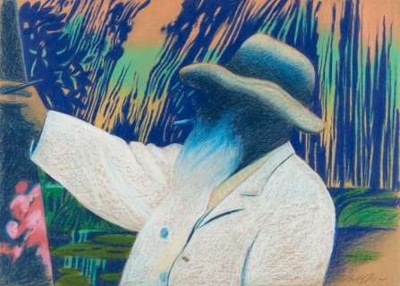 GLASER MILTON (1920 - 2020) - The Imaginary Life of Claude Monet | Capitolium Art