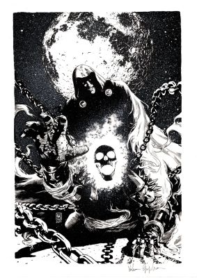 GHOST RIDER ANNUAL 2023 #1 VALERIO GIANGIORDANO COVER ART | Scott’s Collectables