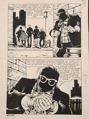 Magnus & Bunker - 1 Original page - Alan Ford: Un Tiro Mancino - 1974 | Catawiki