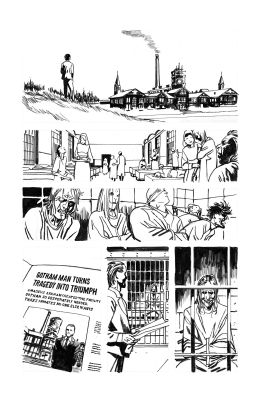 Continue Shopping | ABSOLUTE BATMAN - ARK-M SPECIAL #1 PAGE 7 (ORIGINAL ARTWORK BY JOSH HIXSON) | Scott’s Collectables