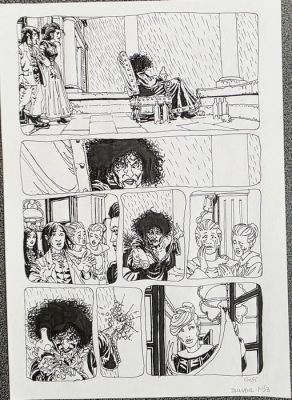 Gess - 1 Original page - Les contes de la pieuvre - Un destin de trouveur - 2019 | Catawiki