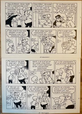 Nys, Jef - 1 Original page - Jommeke - Album 92-De Haaienrots p2 - 1979 | Catawiki