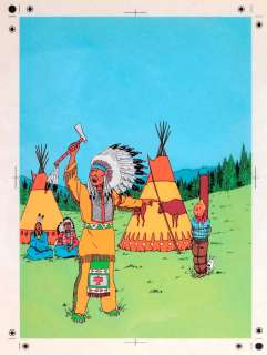 Hergé Studios | Tintin, bleu de coloriage imprimé sur carton… | Millon