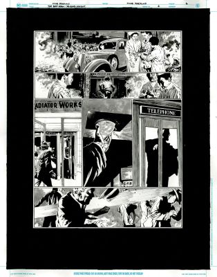 The Bat-Man: Second Knight #2 p.04 - Classic Phone Booth Change! | Comic Book Art Gallery