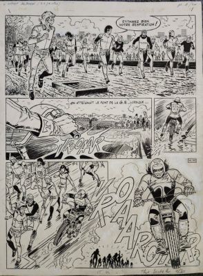 Raymond Reding - 1 Original page - Section R - N° 2 L’effet Albion - 1979 | Catawiki