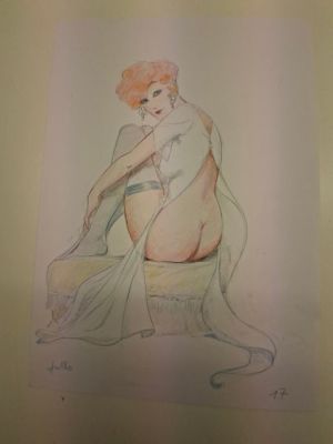 Frollo, Leone - 1 Original colour drawing - Mona Street | Catawiki