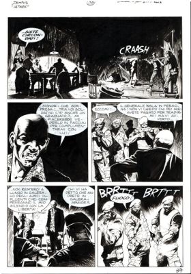 Dotti, Maurizio - 2 Original page - Dampyr #40 - "Vathek!" - 2003 | Catawiki