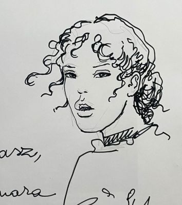 Manara, Milo - 1 Original page - El Gaucho - 1995