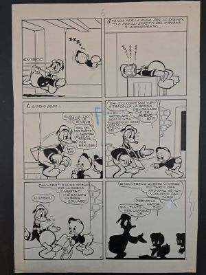 Carpi; Chierchini - 1 Original page - Paperino e il Muro del Riso: 2° parte | Catawiki