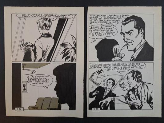 Magnus & Bunker - 2 Original page - Satanik - Delitto Perfetto | Catawiki