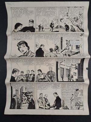 Breccia, Alberto - 1 Original page - Vito Nervio: El Caso del Retrato | Catawiki