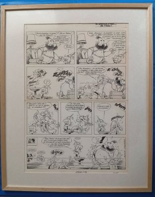 Roque, Carlos - 1 Planche originale - Angélique, le silence, c’est... de l’eau ! - 1971 | Catawiki