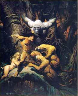 Kelly, Ken - TARZAN MELEE Painting | ComicConnect