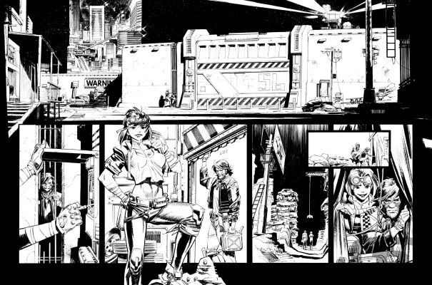 Sean Murphy | The Last Driver, Volume 2, Page 01 - Original Artwork by Sean Murphy | Pulp’s Art