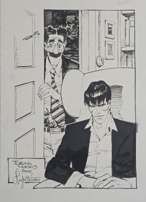 Piccatto, Luigi - 1 Original drawing - Dylan Dog | Catawiki