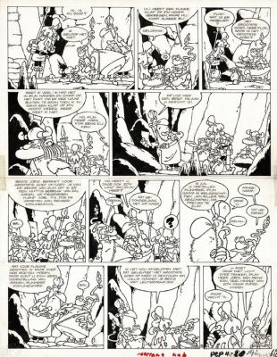 Smet, Peter de - 1 Original page - Joris P.K. - Het goddelijk profiel - 1974 | Catawiki