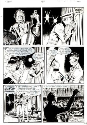 Dotti, Maurizio - 1 Original page - Dampyr #54 - "Il teatro dei passi perduti" - 2004 | Catawiki
