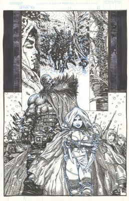 Liam Sharp | Planche originale SPAWN TDA - SPAWN / The Dark Age | Daniel Maghen