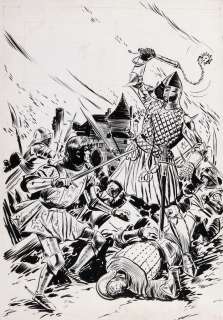 Funcken - Lot 499 - Illustration à l‘encre de Chine pour la…