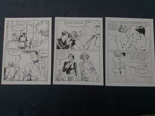 Filippucci Lucio - 3 Original page - Malavita | Catawiki
