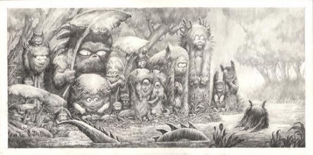 Stan Manoukian - Illustration originale, "Appearence of the Rain"