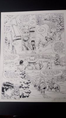 Swolfs, Yves - 1 Original page - Durango - T 12 - L’héritière | Catawiki